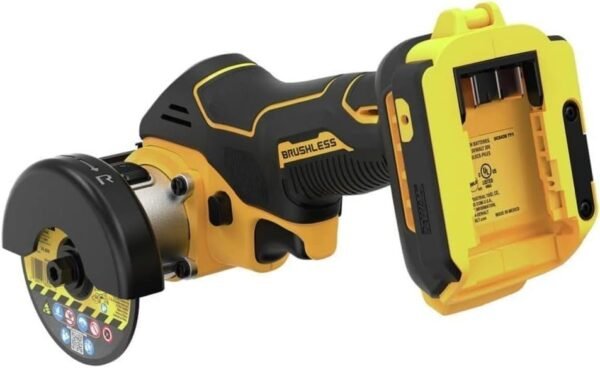 DEWALT 20V MAX Cut-Off Tool 3 in 1 Brushless Power Through Difficult Materials Connected LED Work Light Bare Tool Only - Image 4