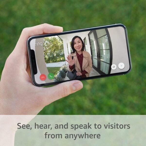 Venetian Bronze Video Doorbell Enhanced 1080p HD Video, Advanced Motion Detection, Easy Installation - Image 5