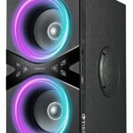 Bluetooth Speakers, Wireless TWS Portable Speaker with Lights