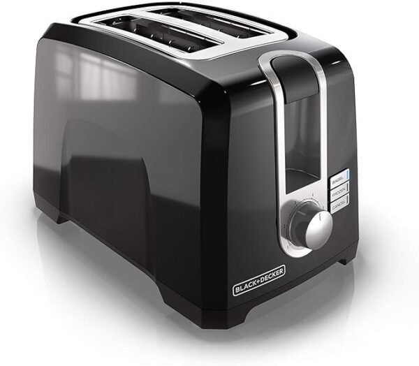 BLACK+DECKER 2-Slice Toaster, T2569B, Extra Wide Slots