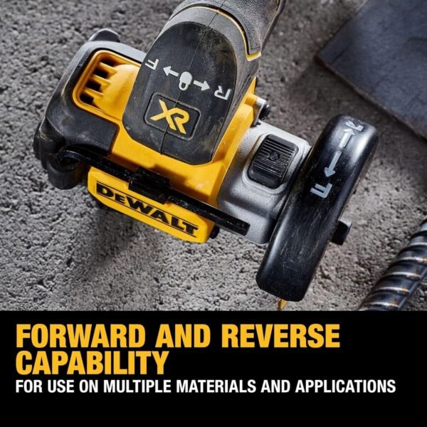 DEWALT 20V MAX Cut-Off Tool 3 in 1 Brushless Power Through Difficult Materials Connected LED Work Light Bare Tool Only - Image 8
