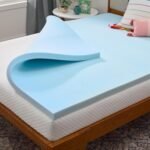 Linenspa 2 Inch Gel Infused Memory Foam Mattress Topper CertiPUR Certified - Queen