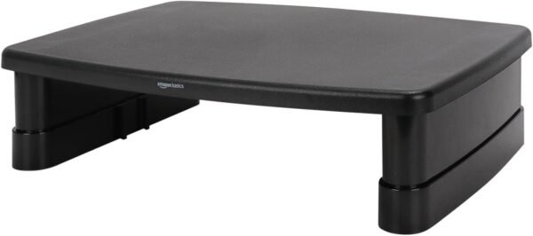 Rectangular Adjustable Computer Monitor Riser Desk Stand